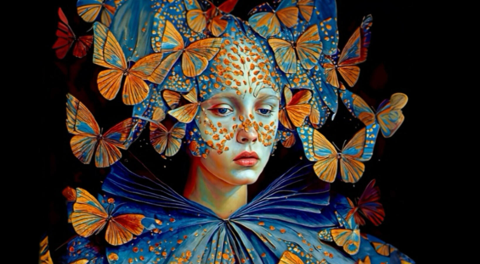 Renaissance with Butterflies